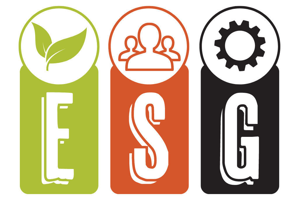 ESG logo in green, orange, and black.