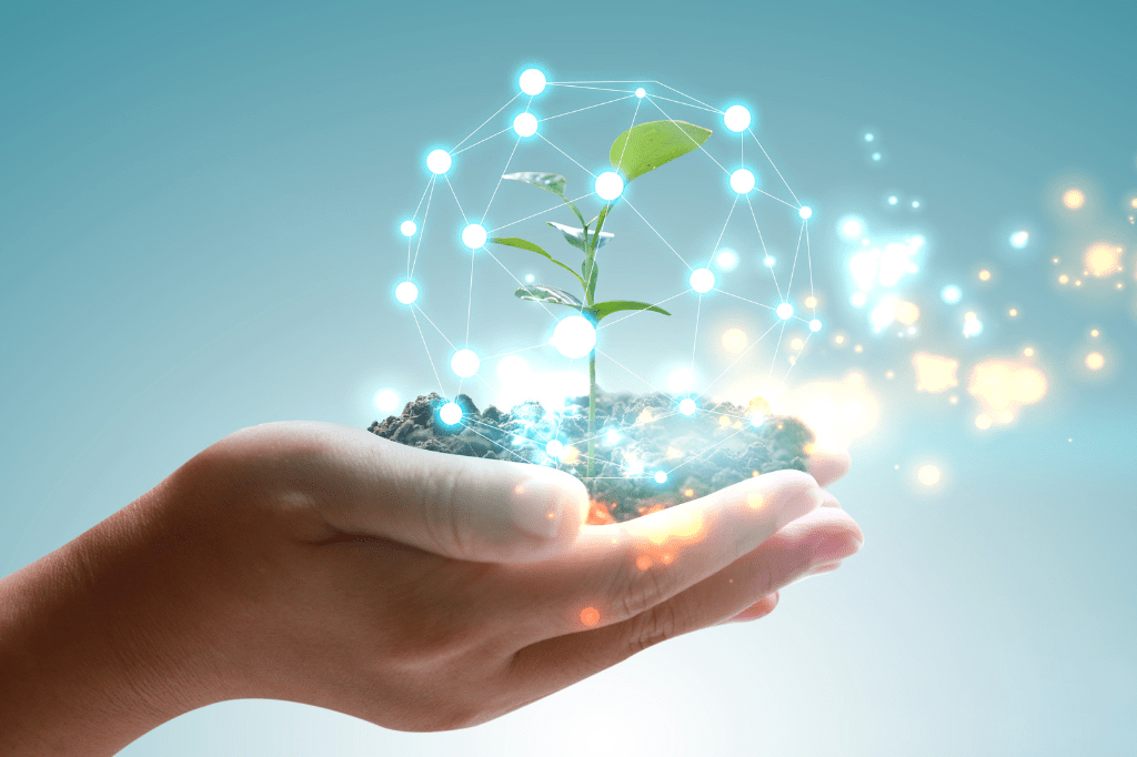 Environment and technology, eco-friendly.