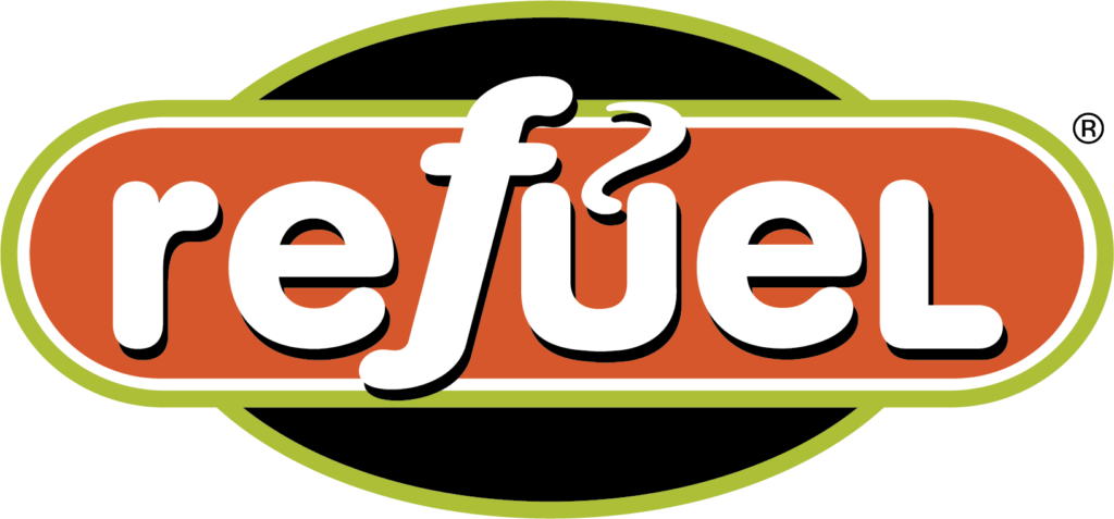 Refuel logo.