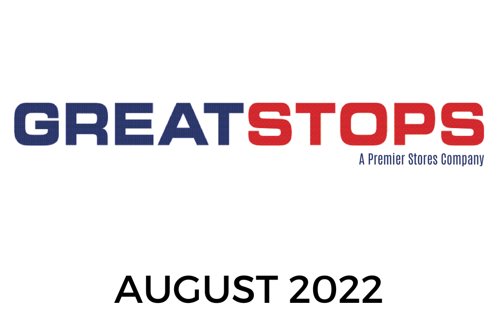 GreatStops logo from August 2022.