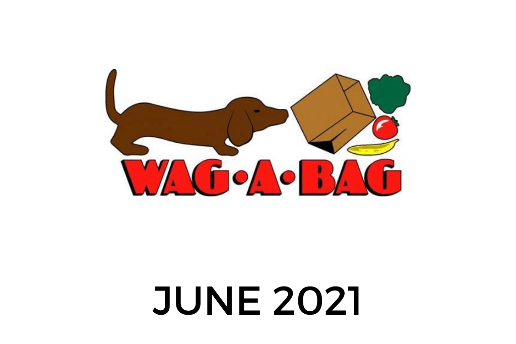 Wag a bag logo from June 2021.