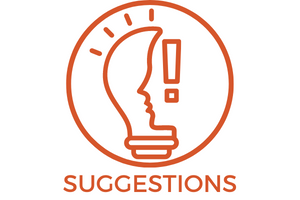 Suggestions.