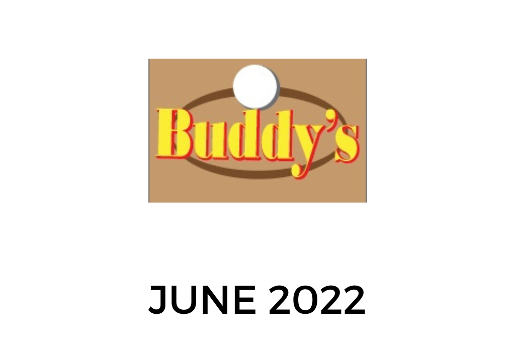 Buddy's logo from June 2022.