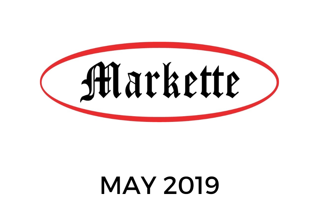 Markette logo from May 2019.