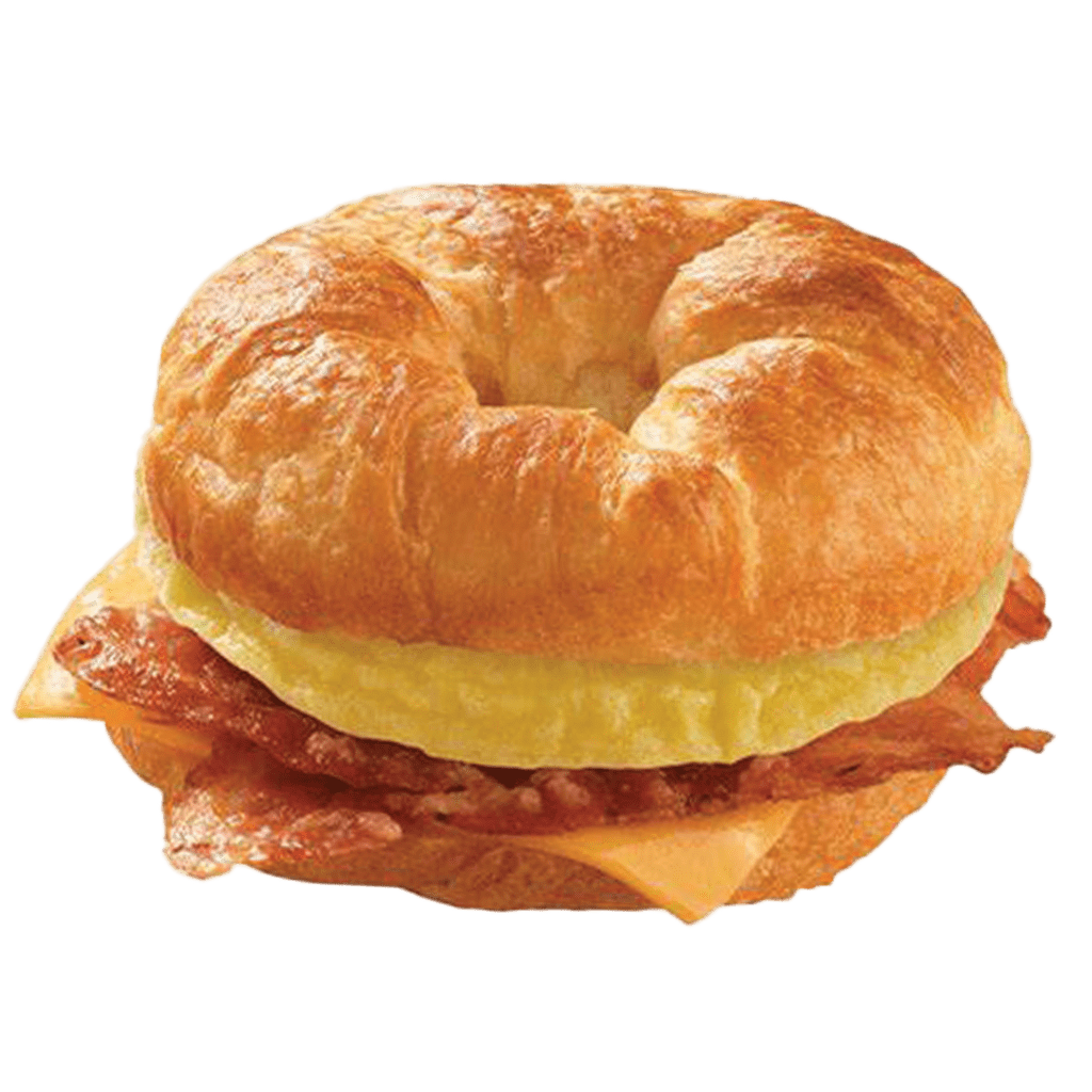 Refuel bacon, egg, and cheese breakfast croissant