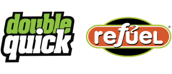 Double quick and Refuel logo