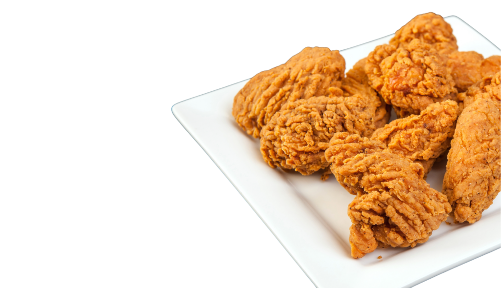 Fried Chicken Bone-In wings at Refuel