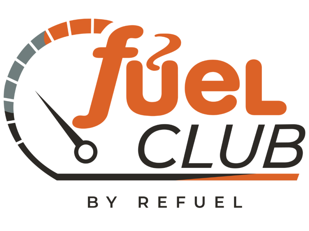 Fuel Club by Refuel Logo with White Background